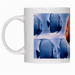 Swim Fish White Mugs by Mariart