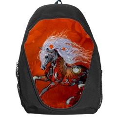 Steampunk, Wonderful Wild Steampunk Horse Backpack Bag by FantasyWorld7