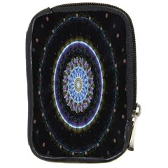 Colorful Hypnotic Circular Rings Space Compact Camera Cases by Mariart