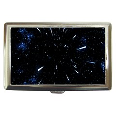 Space Warp Speed Hyperspace Through Starfield Nebula Space Star Line Light Hole Cigarette Money Cases by Mariart