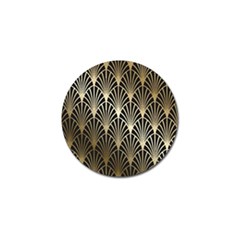 Art Deco Golf Ball Marker by NouveauDesign