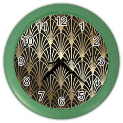 Art Deco Color Wall Clocks by NouveauDesign