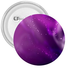 Space Star Planet Galaxy Purple 3  Buttons by Mariart