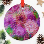 Acid Vintage Ornament (Round) Front