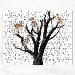 Dead Tree  Rectangular Jigsaw Puzzl by Valentinaart