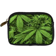 Marijuana Plants Pattern Digital Camera Cases by dflcprints