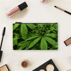 Marijuana Plants Pattern Cosmetic Bag (small)  by dflcprints