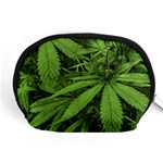 Marijuana Plants Pattern Accessory Pouches (Medium)  Front