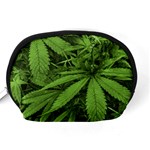 Marijuana Plants Pattern Accessory Pouches (Medium)  Back