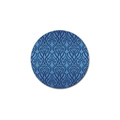 Art Nouveau Teal Golf Ball Marker (4 Pack) by NouveauDesign