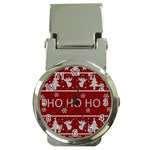 Ugly Christmas Sweater Money Clip Watches Front