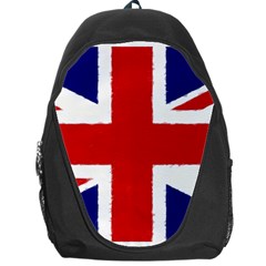 Union Jack Watercolor Drawing Art Backpack Bag by picsaspassion