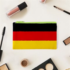 German Flag, Banner Deutschland, Watercolor Painting Art Cosmetic Bag (xs) by picsaspassion