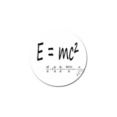 E=mc2 Formula Physics Relativity Golf Ball Marker (10 Pack) by picsaspassion