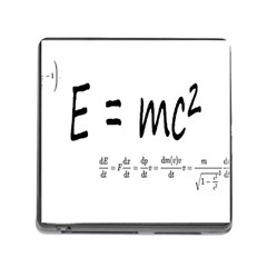 E=mc2 Formula Physics Relativity Memory Card Reader (square) by picsaspassion