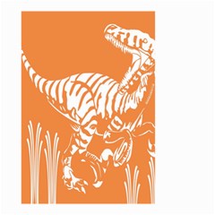 Animals Dinosaur Ancient Times Small Garden Flag (two Sides) by Mariart