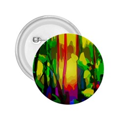 Abstract Vibrant Colour Botany 2 25  Buttons by Celenk