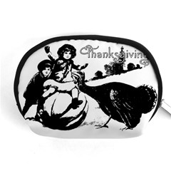 Vintage Thanksgiving Accessory Pouches (medium)  by Valentinaart