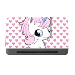 Baby unicorn Memory Card Reader with CF Front