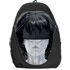 Beautiful Bnw Fractal Feathers For Major Motoko Backpack Bag by jayaprime