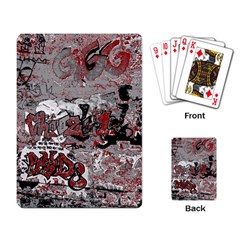 Graffiti Playing Card by ValentinaDesign