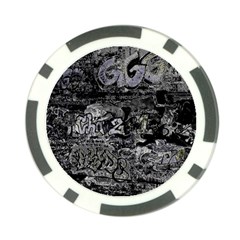 Graffiti Poker Chip Card Guard (10 Pack) by ValentinaDesign