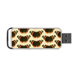 Butterfly Butterflies Insects Portable USB Flash (Two Sides) Back