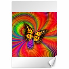 Arrangement Butterfly Aesthetics Canvas 24  X 36  by Celenk