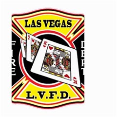 Las Vegas Fire Department Small Garden Flag (two Sides) by Bigfootshirtshop