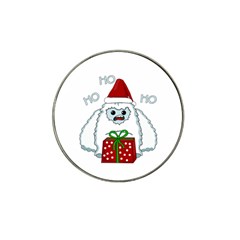 Yeti Xmas Hat Clip Ball Marker (4 Pack) by Valentinaart