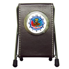 Coast Guard Air Station Borinquen Puerto Rico Pen Holder Desk Clocks by Bigfootshirtshop