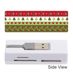 Christmas Spirit Pattern Memory Card Reader (stick)  by patternstudio