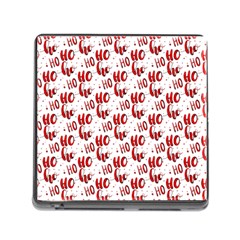 Ho Ho Ho Santaclaus Christmas Cheer Memory Card Reader (square) by patternstudio