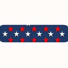 Patriotic Colors America Usa Red Large Bar Mats by Celenk