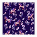 Unicorns Crystals Medium Glasses Cloth (2-Side) Front