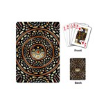 Dark Metal And Jewels Playing Cards (Mini)  Back