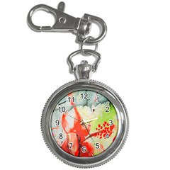 Fabric Texture Softness Textile Key Chain Watches by Celenk