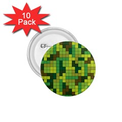 Tetris Camouflage Forest 1 75  Buttons (10 Pack) by jumpercat