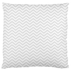 Light Chevron Large Cushion Case (two Sides) by jumpercat