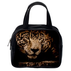 Jaguar Water Stalking Eyes Classic Handbags (one Side) by BangZart