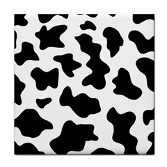 Animal Print Black And White Black Face Towel by BangZart