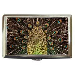 Peacock Feathers Wheel Plumage Cigarette Money Cases by BangZart