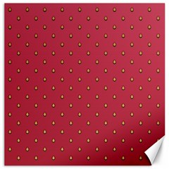 Strawberry Pattern Canvas 20  X 20   by jumpercat