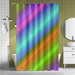 Background Course Abstract Pattern Shower Curtain 48  X 72  (small)  by BangZart