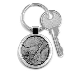 Abstract Background Texture Grey Key Chains (round)  by BangZart