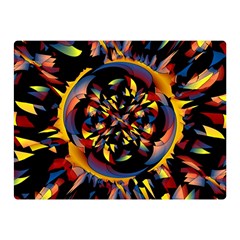 Spiky Abstract Double Sided Flano Blanket (mini)  by linceazul