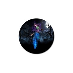 Magical Fantasy Wild Darkness Mist Golf Ball Marker (4 Pack) by BangZart