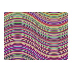 Wave Abstract Happy Background Double Sided Flano Blanket (mini)  by BangZart