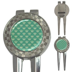 Green Fan  3-in-1 Golf Divots by NouveauDesign