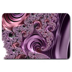 Abstract Art Fractal Large Doormat  by Celenk